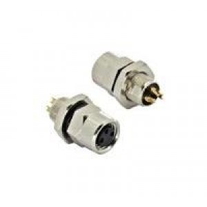 1838839-1, Цилиндрические метрические разъемы 3 POS PANEL MOUNT M8 FEMALE