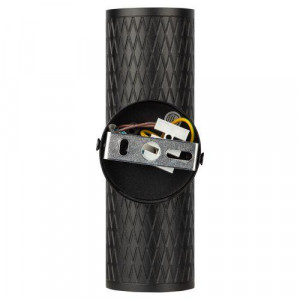 Светильник WL46 BK под лампу MR16 GU10 12Вт для интерьера/фасадов IP20 черн. Б0058502