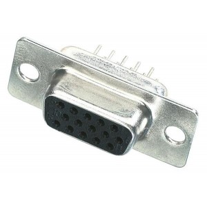 09564517500, Соединители с высокой плотностью контактов D-Sub 62P FEMALE STRT PCB THRUHOLE PL3 PLATING