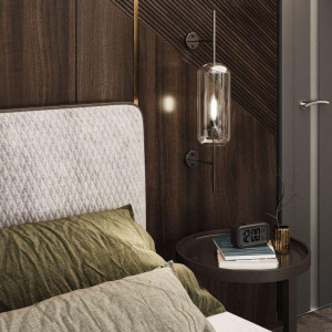 Лампа светодиодная филаментная Black Filament 9Вт свеча 4100К нейтр. бел. E14 710лм 103801209