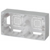 12-6102-03 Коробка наклад. монтажа 2 поста, 2, алюминий (10/100/800) Б0043172