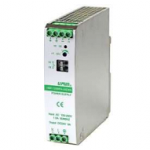 Источник питания USP-120MFA-12DXN, Источник питания, однофазный, 12 V DC/10 A, 120 W; диапазон входных напряжений: 90 - 264 V AC; габариты (мм): 110x32x128, металлический корпус, монтаж: на DIN рейку