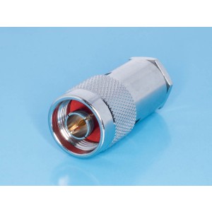 N-S58P, Разъем N вилка на кабель RG-58, пайка