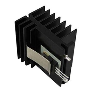 M46165B021000G, Радиаторы Max Clip Board Level Heatsink for TO 247, TO 220, TO 126, Aluminum, Two Solderable Pins Mounting, Black Anodized, 30x41.91x48.5mm (WxLxH), 665865