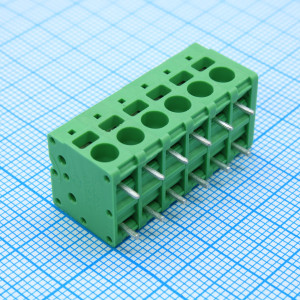 DG271R-5.0-06P-14-00A(H), Клеммник зажимной на плату