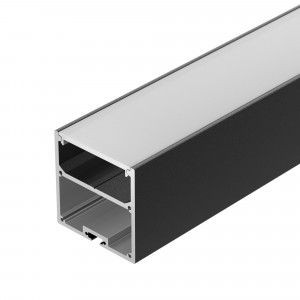 Профиль с экраном SL-LINE-5050-2500 BLACK+OPAL 027990, Комплект с экраном. Алюминиевый профиль для светодиодных лент и линеек. Цвет - чёрный RAL9005 (порошковая окраска). Габаритные размеры (LхWхH): 2500x50x50 мм. Ширина площадки для ленты 38 мм. Отсек для БП 46х22мм. Заглушки в комплекте 4 заглушки