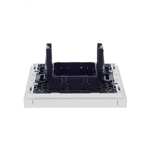 FORTE&PIANO Заглушка с суппортом FP241 белый IEK FP-PL10-K01