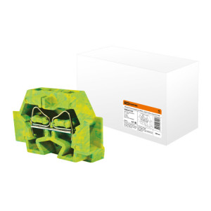 Микроклемма модульная МКМ 1,5мм2 желто-зеленая SQ0822-0103