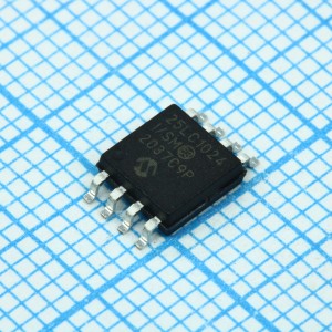 25LC1024T-I/SM, Энергонезависимое ППЗУ 1М-бит 20МГц 8SOIJ