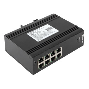 Промышленный управляемый коммутатор уровня L2 ML2-8GT, 8 портов 10/100/1000Base-T(X) RJ45, монтаж на динрейку TSX EKF [TSX-ML2-8GT]
