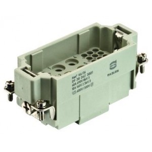 09380423001, Сверхмощные разъемы питания MALE INSERT HAN 16B CRIMP TERM