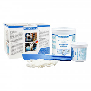 wcn10300020, 10000078 WEICON WR (2 кг) Эпоксидный композит жидкий, наполненный сталью, износоустойчивый