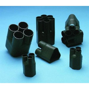 HDBB-210-1-250, Термоусадочные хвостовики и торцевые заглушки для кабелей 2way OUTLET BREAKOUT BOOT H/D 1.2X3.5