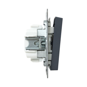 Механизм выключателя, тр-хклавишный, графит Эпика EKF UP1-SWG-31