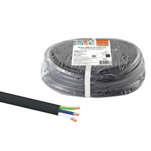 Провод ВВГмб-П нг(А)-LS 3х2,5 220/380 (10м) Народный SQ0117-1112