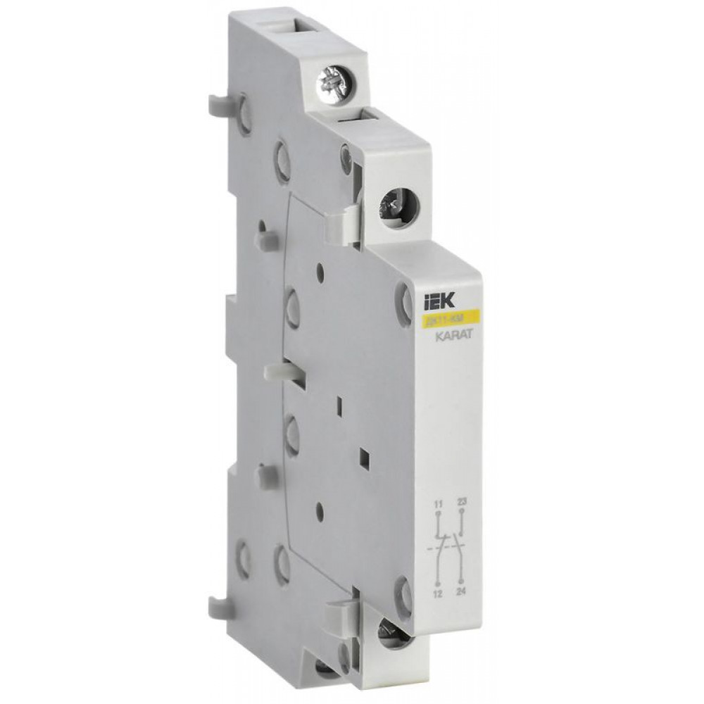 Изображение товара Контакт дополнительный ДК11-КМ 1НО+1НЗ KARAT MKK00D-DK-11