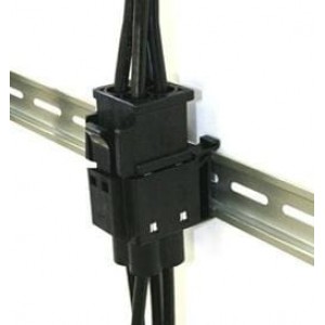 EM35MP-4SC, Сверхмощные разъемы питания 4P FEMALE PLUG FOR DIN RAIL RECEPT