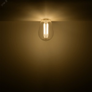 Лампа Basic Filament ST45 4,5W 470lm 2700К Е14 LED 1/10/50 1141115