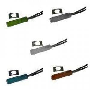 34H-0581, Световые панельные индикаторы Round PMI 3/8in. Neon 250V Wire Red