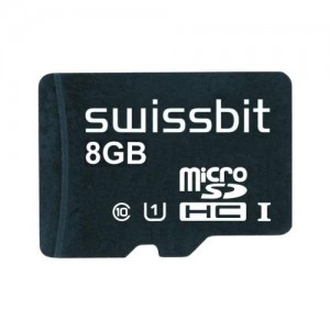 SFSD8192N3BM1TO-I-LF-2DP-STD, Карты памяти Industrial microSD Card, S-46u, 8 GB, PSLC Flash, -40 C to +85 C