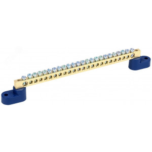 Шина нулевая ШНИ-6х9-24 У2-С на 2-х. угл. изол. YNN10-69-24C2-K07