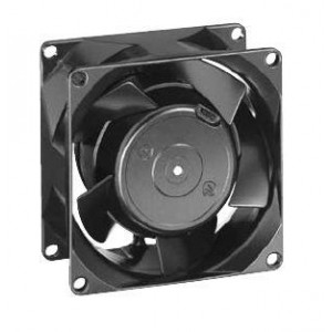 8880N, Вентиляторы переменного тока AC Tubeaxial Fan, 80x80x38mm, 230VAC, 17.7CFM, 9W, 18dBA, 1750RPM, Sleeve Bearing