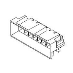 46622-0701, Проводные клеммы и зажимы MicroFit BMI SR RA SMT Nail 15AU 7CKT
