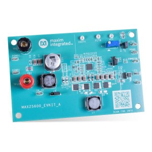MAX25600EVKIT#, Средства разработки схем светодиодного освещения  Evaluation kit for Synchronous Boost with Synchronous Buck LED Controllers