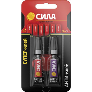 Супер-клей сверхпрочный 3г+антиклей C0039400