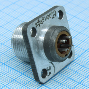 2РМТ14Б4Ш1В1БВ, Соединитель цилиндрический низкочастотный негерметичный