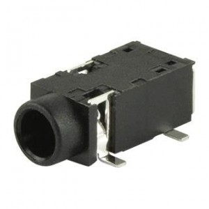 SJ2-35813A-SMT-TR, Телефонные разъемы 3.5mm Narrow Ftprint 3 conductor 0 switch