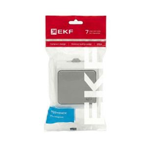 Кнопка звонка 1-кл. ОП Мурманск 10А IP54 сер. EFZ10-026-30-54