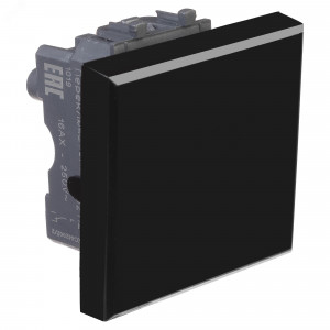 Переключатель одноклавишный модульный, 