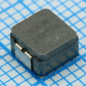 IHLP2020CZER5R6M11, Дроссель силовой экранированный проволочный 5.6мкГн ±20% 100кГц 4.2A 70.6мОм по постоянному току лента на катушке