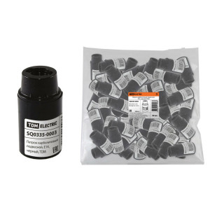 Патрон карболитовый подвесной, Е14, черный, SQ0335-0003