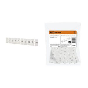 Маркировка цифровая (1-10) для клемм ЗНН-4мм2 (Ph-C ZB 6) SQ0803-1134