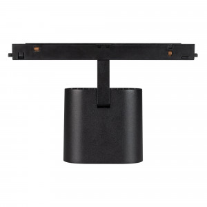 Светильник MAG-ORIENT-BLUM-12W Day4000 (BK, 40 deg, 48V) 035981, Светильник для магнитных треков MAG-ORIENT шириной 26 мм. Мощность 12 Вт, св. поток 900лм, 75 лм/Вт, дневной 4000 K, CRI>90, угол 40°, напряжение питания 48 В. Черный фигурный корпус из металл, экран поликарбонат, степень защиты IP20.Размеры LxWxH 204x89x