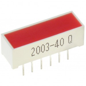 DF-3ID, LED модуль/6,8х19,9мм/красный/625нм/9-31мкд
