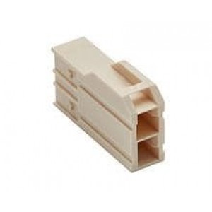203438-2211, Проводные клеммы и зажимы CP-6.5 Plug Hsg DR PA66 GW Nat 2Ckt