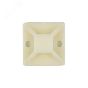 Площадка самоклеящаяся 20х20мм бел. (уп.100шт) plc-20x20