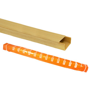 Кабель-канал 40х25 желтая сосна 3D (40м) SQ0402-0608