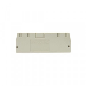 Боковая крышка AP WTP 1,5 D2/2, Крышка боковая, для клемм WTP 1,5 D2/2...,  цвет: серый