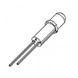 SSS-LX5093ID-500B, Стандартные светодиоды - Сквозного монтажа LED With Spacer