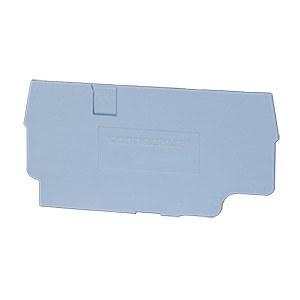 Крышка боковая EPCX2.5/4, Крышка боковая, для клемм CX2.5/4, CXG2.5/4, CXK2.5/4, CP2.5/4, CPG2.5/4, цвет: серый