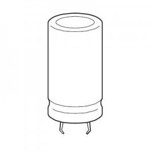 B43508A5107M000, Алюминиевые электролитические конденсаторы с жесткими выводами 100UF 450V SNAP IN