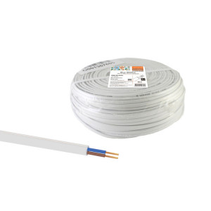 Шнур ШВВПмб 2х0,75 (50м), белый Народный SQ0120-0252