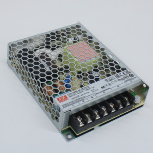 LRS-100N2-48, AC-DC, 100.8Вт (пиковая до 200%), вход 85…264В AC, 47…63Гц / 120…370 В DC, выход 48В/2.1A, рег. вых 43.2…52.8В, изоляция 4000В AC, КПД 90.5%, в кожухе 129х97х30мм, -30…+70°С