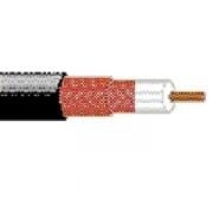 8213 010500, Коаксиальные кабели 14AWG 1C SHIELD 500ft SPOOL BLACK