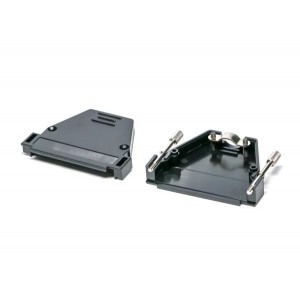165X10179X, Корпуса разъемов D-Sub  DSUB 9-50POS/JK SCRW STR ENTRY PLSTC HOOD
