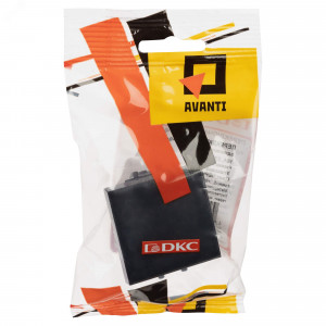 Переключатель одноклавишный модульный, 